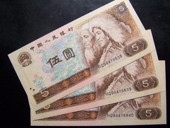 五元人民币图案图片