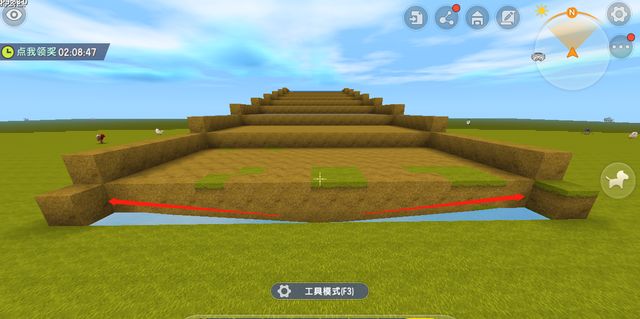 迷你世界:超豪华农田收割场,840块小麦30秒收完,储物箱都满了