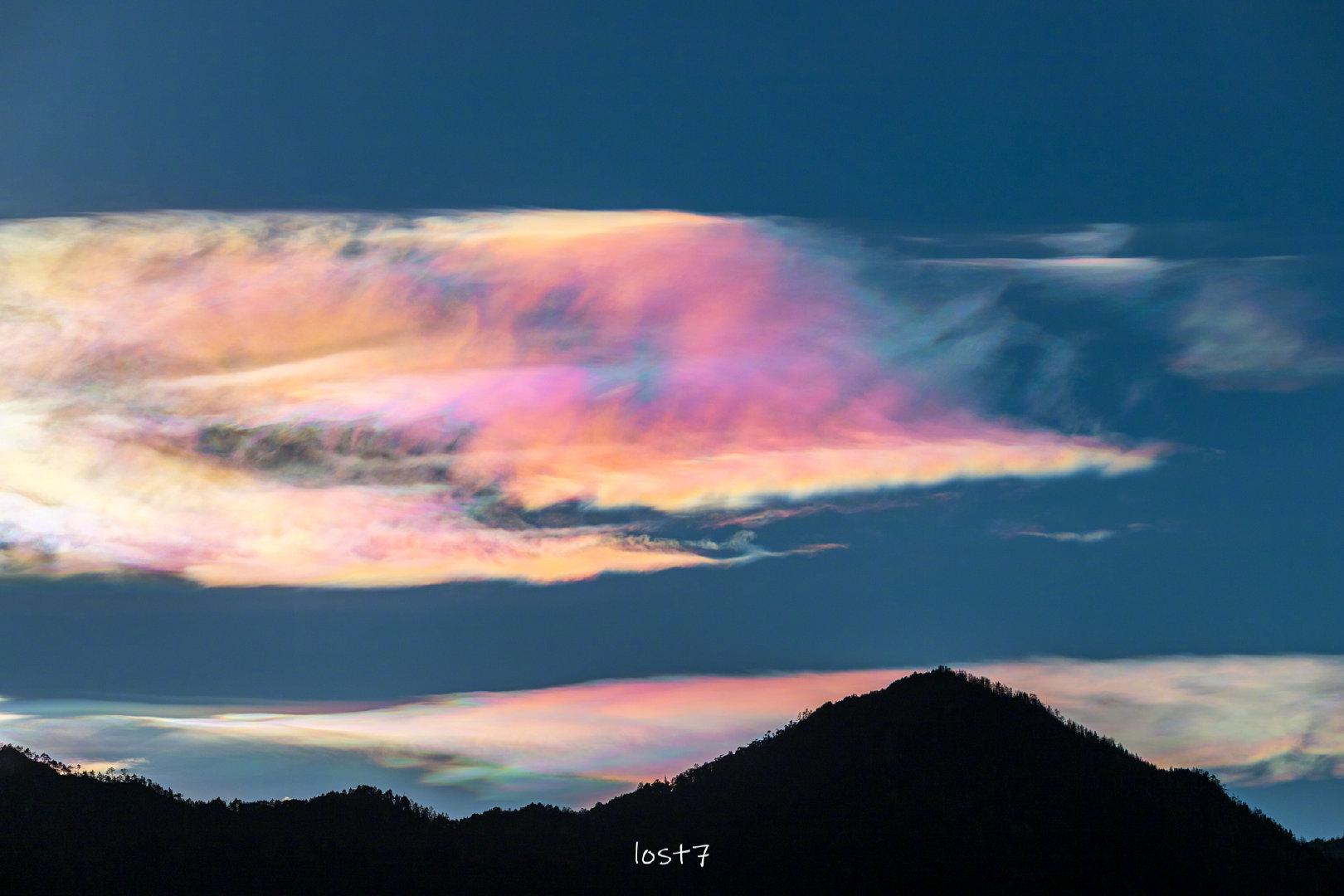 连续几天出现虹彩云…………|云南|彩云之南|祥云_新浪新闻