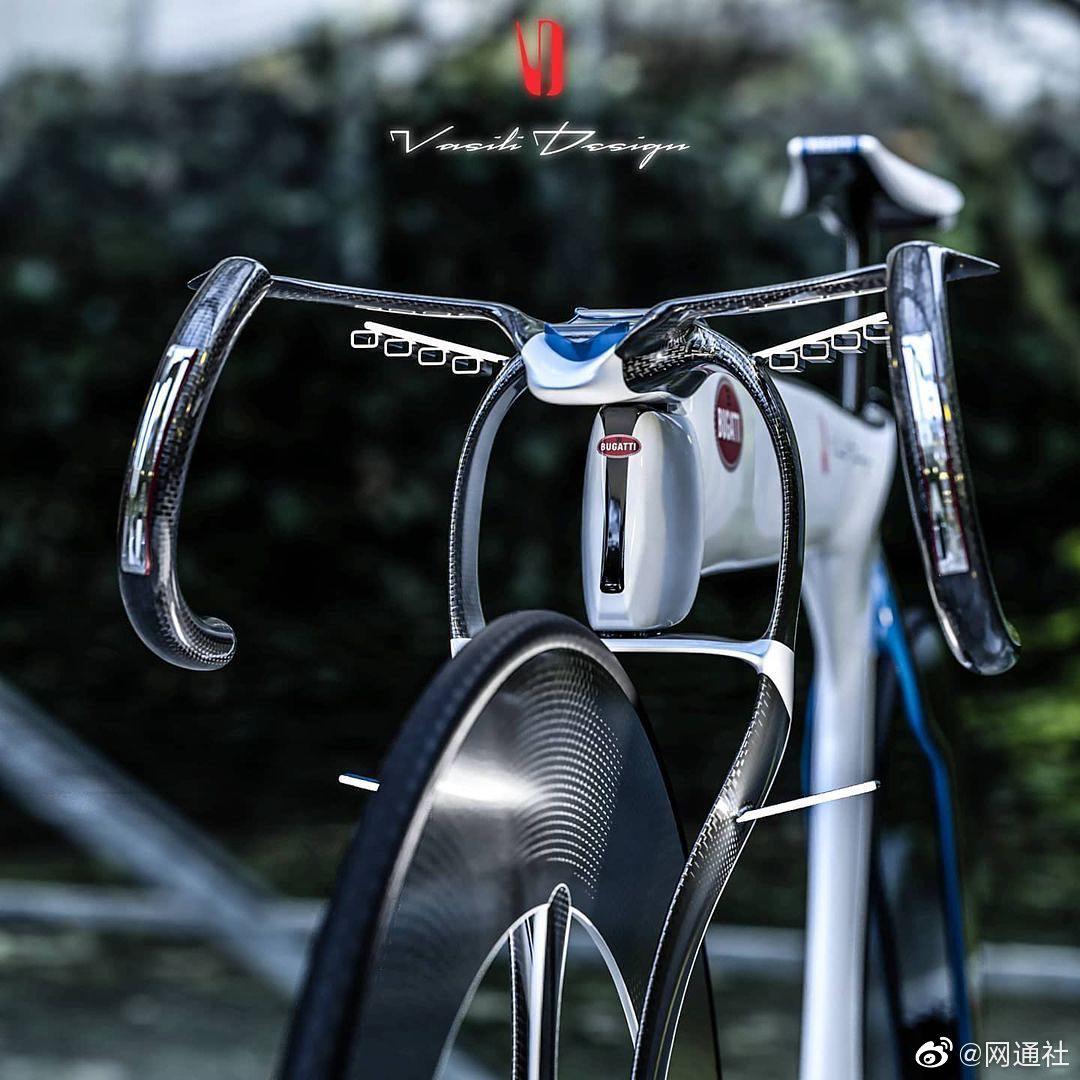 一家设计公司为布加迪设计的自行车.骑上说不定自带马力