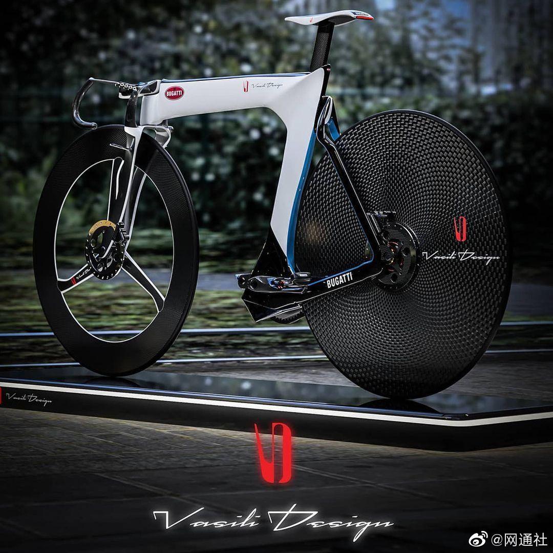 一家设计公司为布加迪设计的自行车.骑上说不定自带马力
