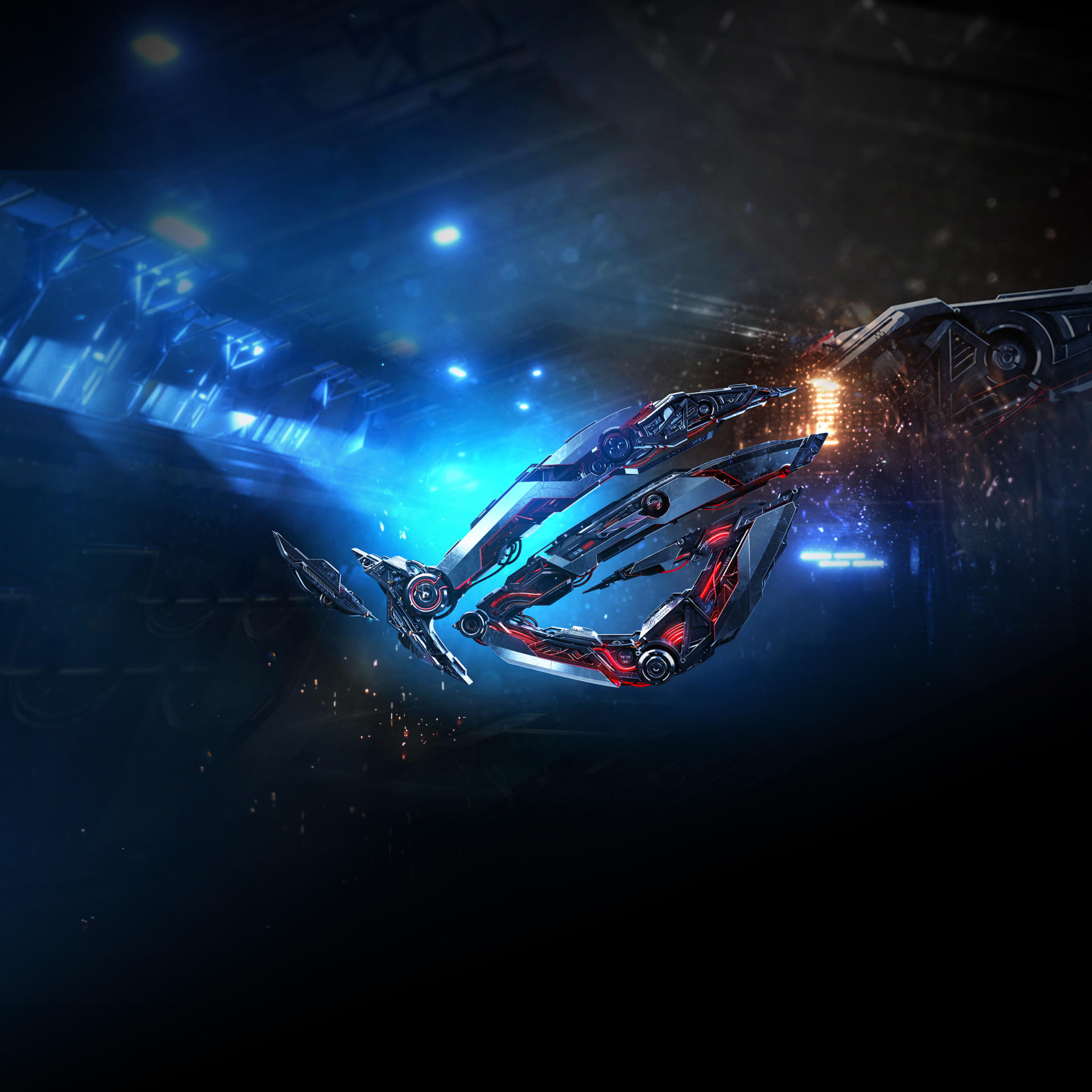 来自rog phone 3上的炫酷动态壁纸,你的手机也能拥有