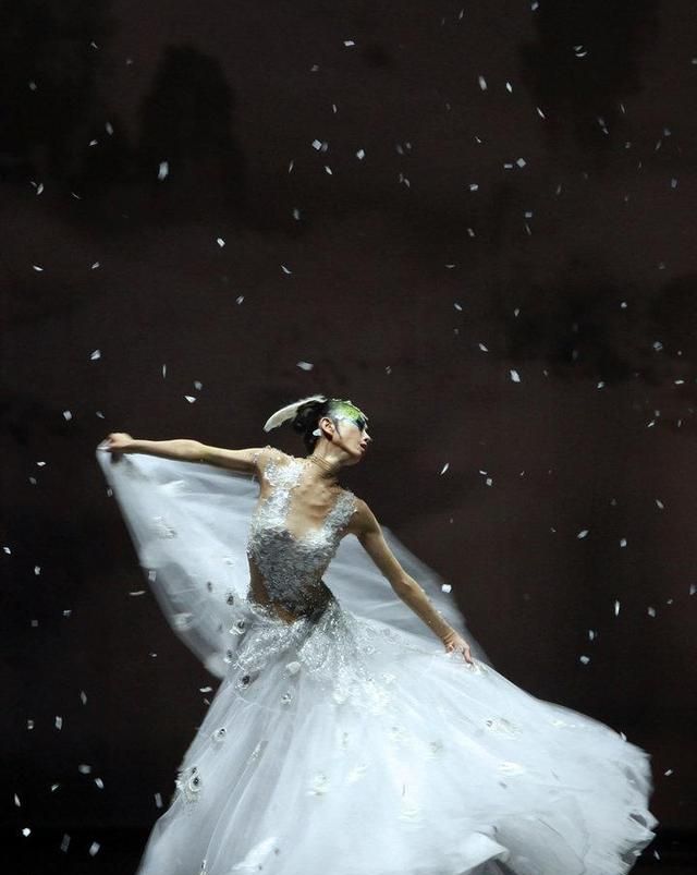 真大胆!杨丽萍直接在身上画出衣服跳舞,镜头拉近让人叹服