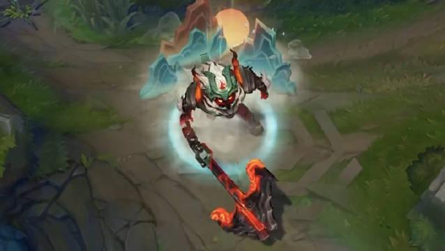 最帅泰坦皮肤上线,惹来lck眼红