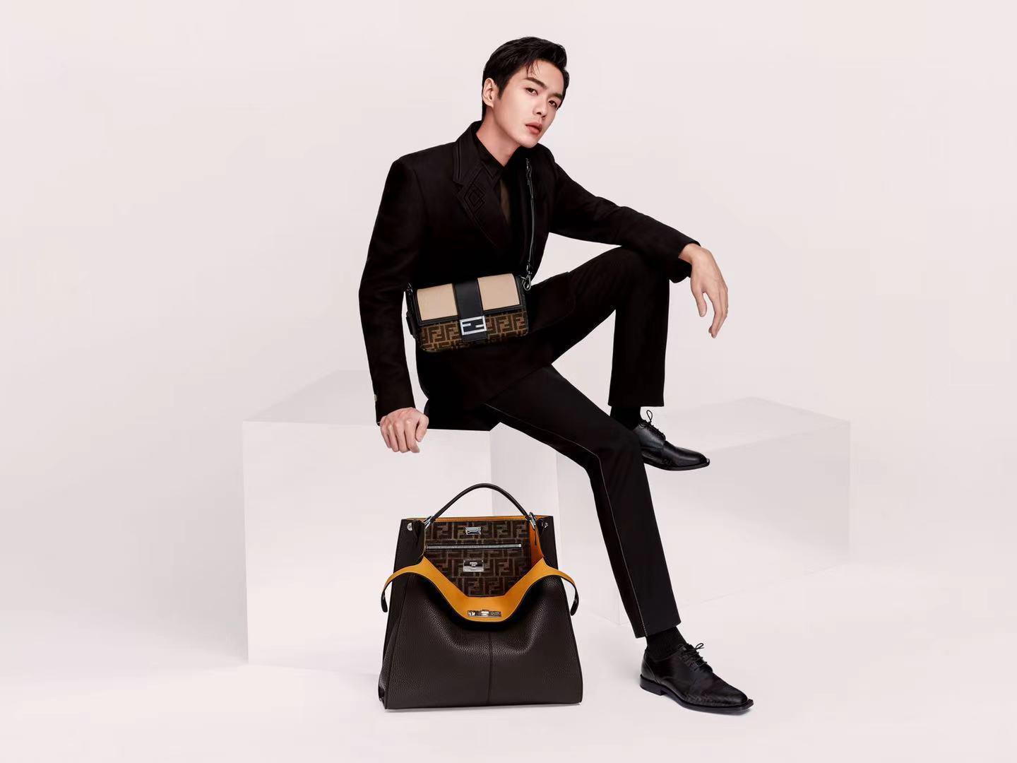 fendi品牌正式官宣张若昀为首位皮具代言人