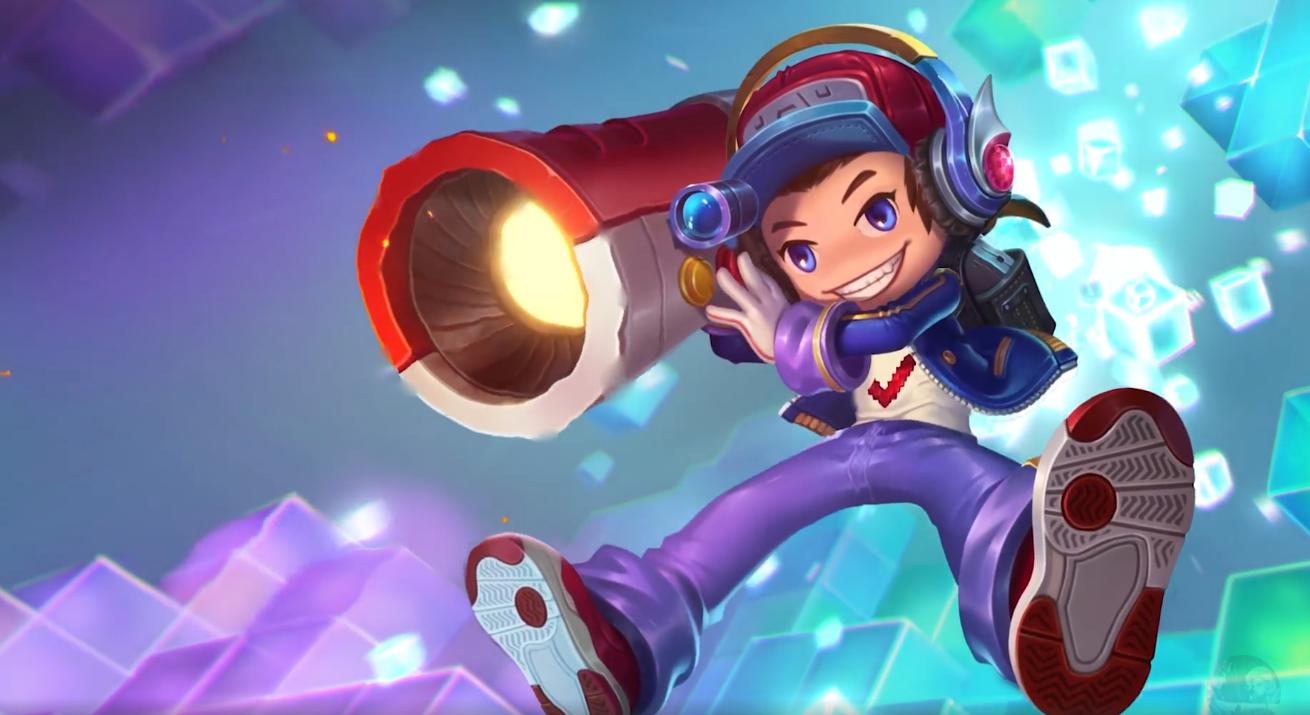 电玩小子二次优化,看到大招特效:这次终于值288了|特效|电玩|鲁班