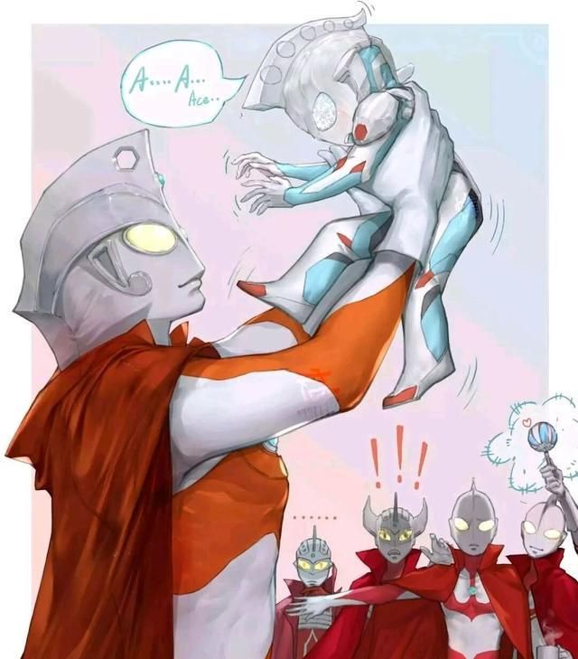 奥特曼特利迦奥特曼用枪有两个奥特战士早就玩过