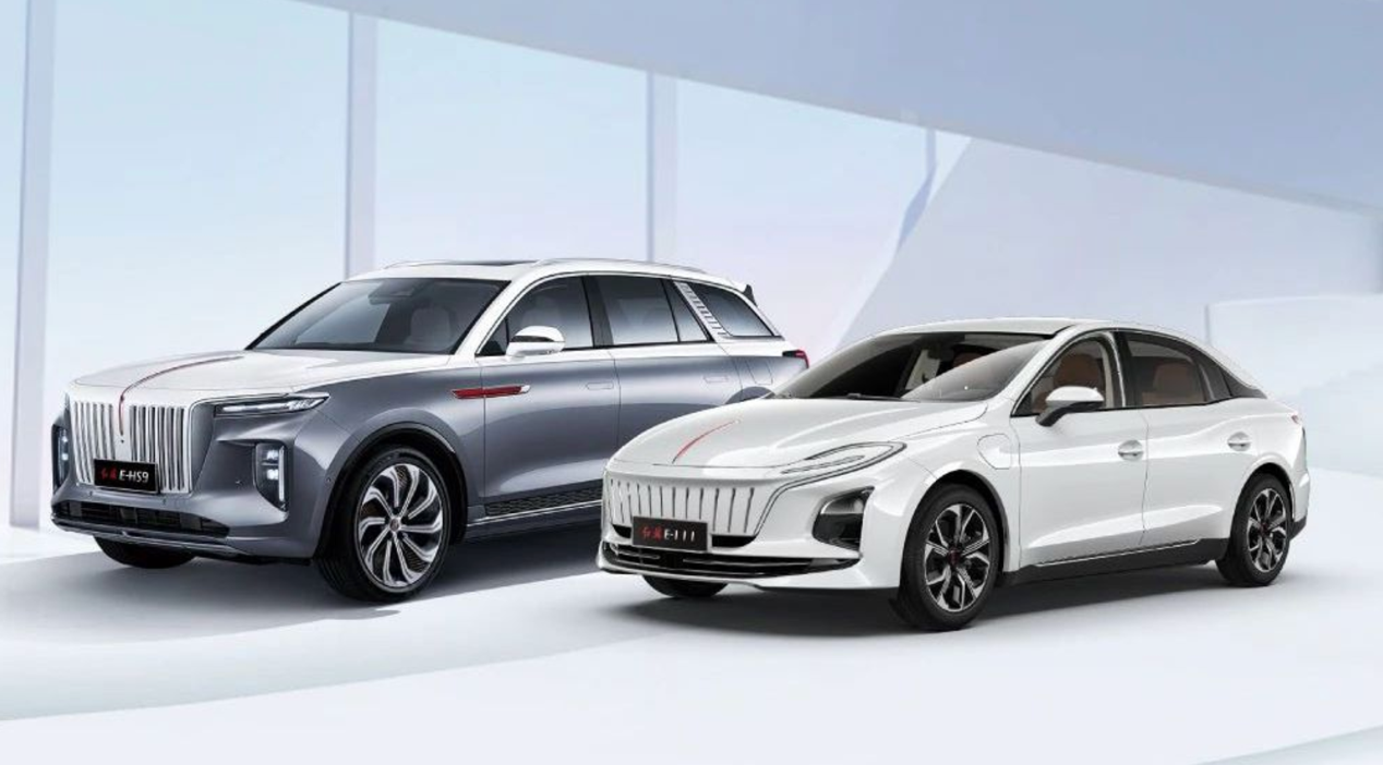 新车速递丨红旗全新c级纯电动轿车e111官图发布