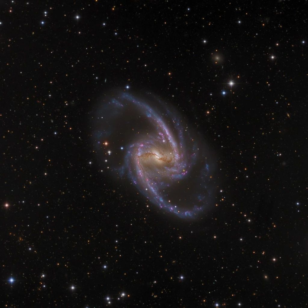 每日天文一图 | ngc 1365:宏伟的宇宙岛