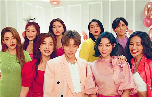 the 9全员进影视圈,成团只为去拍戏?赵小棠直言不再做女团