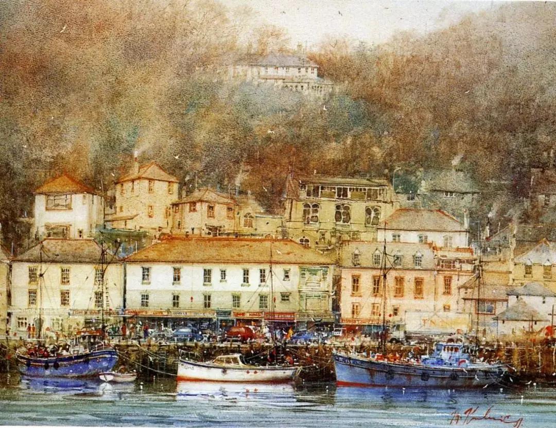 水彩画大师约瑟夫,他的每一张作品都令人叹为观止|水彩画|水彩|大师