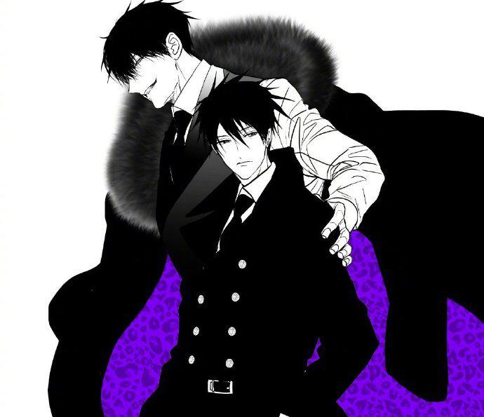 金井桂绘制的甚尔和惠 父子