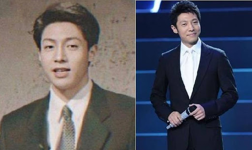 央视boys年轻照真帅!朱广权留长发不输小鲜肉,康辉神似林俊贤