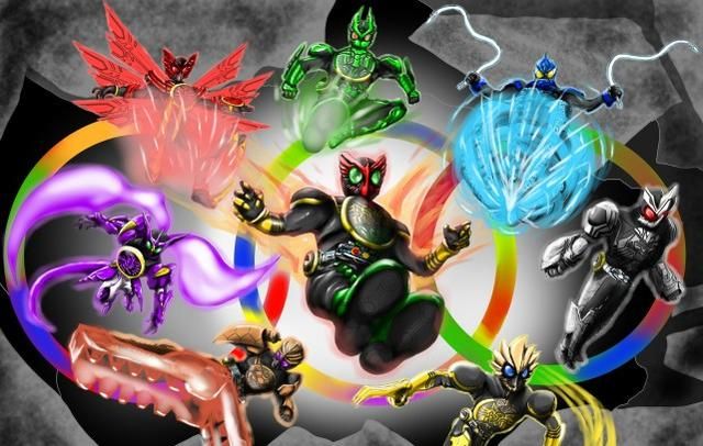 假面骑士:ooo的8种兽化形态,打赌最后一种你不认识