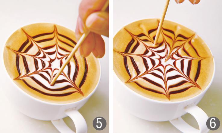 喝杯漂亮的咖啡不是难事,几款简易的雕花咖啡,零基础也能学会