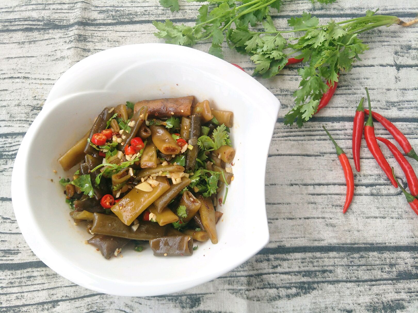 冬季海笋新吃法酸辣可口味道赞多吃不怕长肉