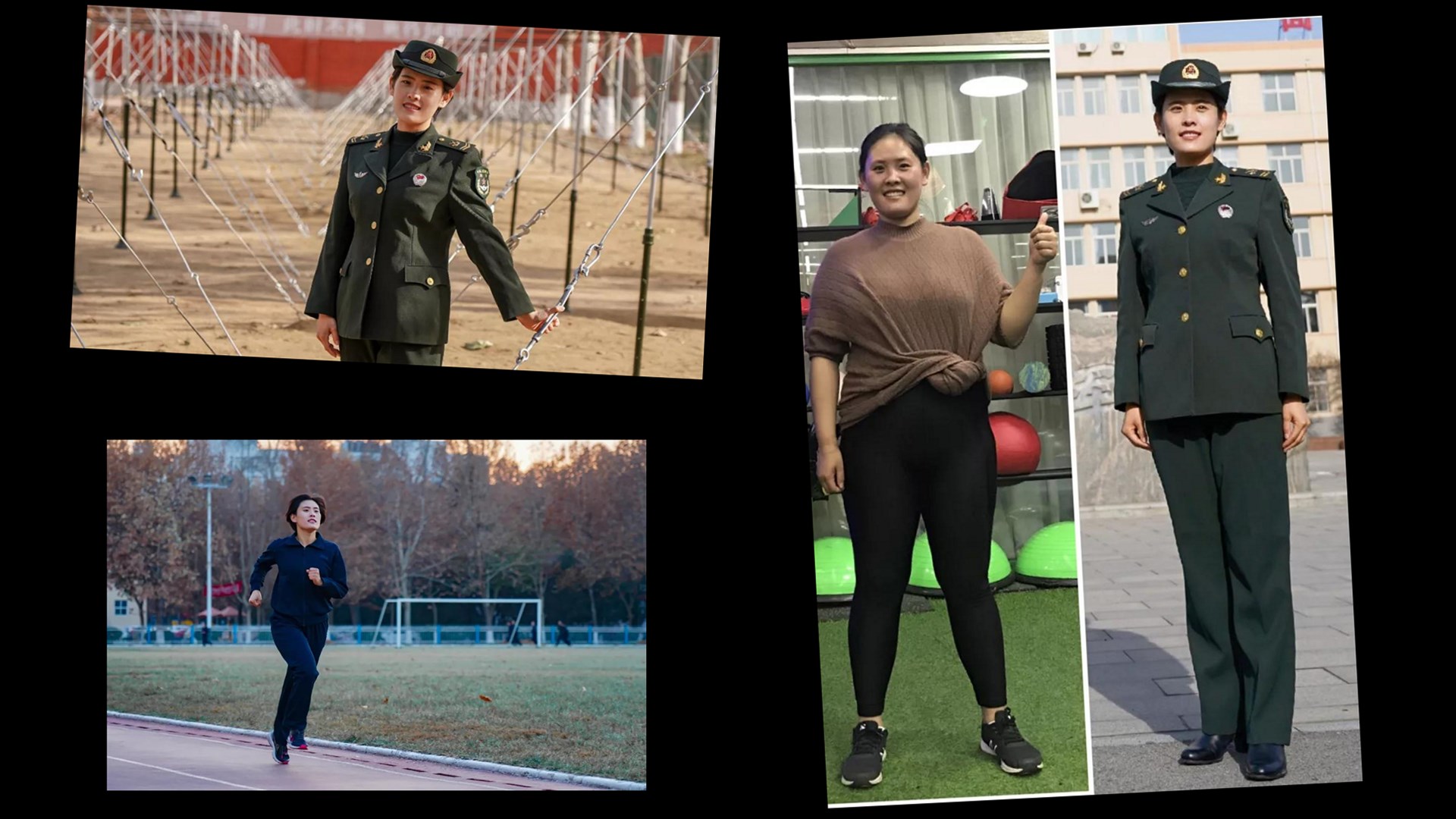 解放军女兵有多狠?188天狂减80斤体重,体能考核全部100