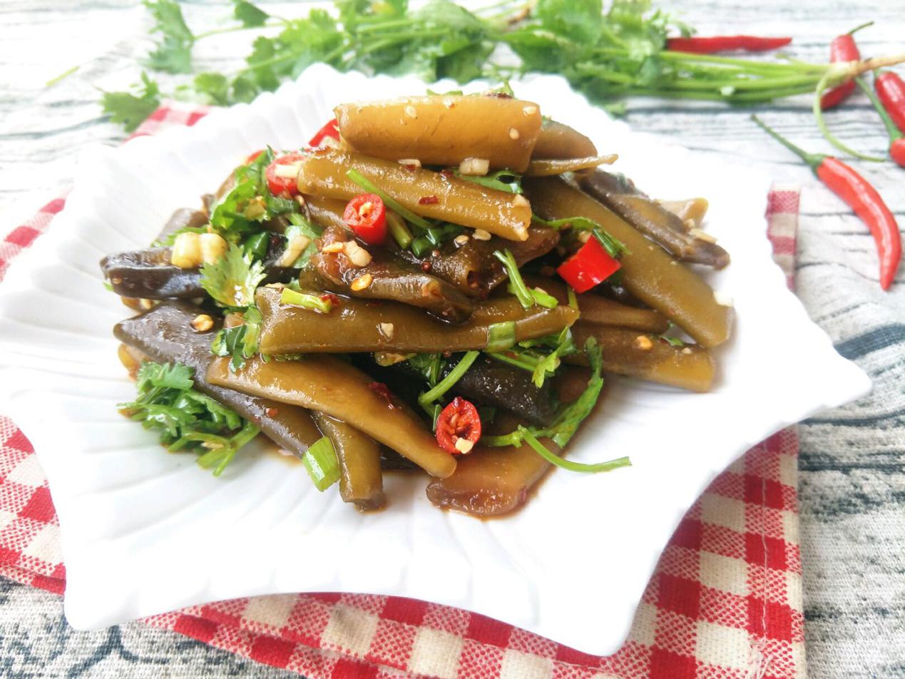 冬季海笋新吃法酸辣可口味道赞多吃不怕长肉