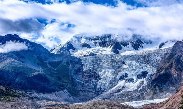 西藏冒险王用生命拍摄的冰川究竟有多美