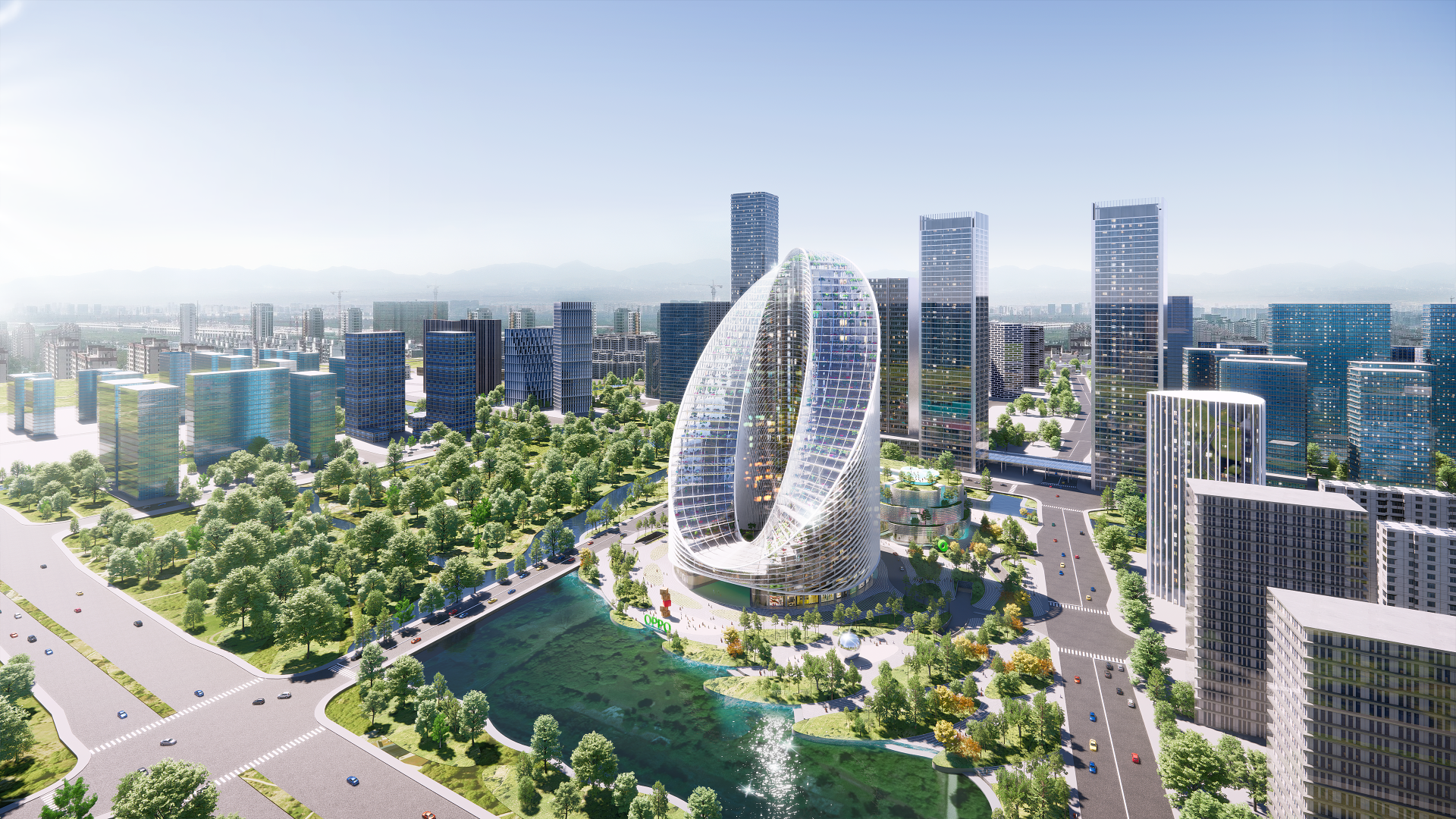 重研发强实力全球研发总部落户未来科技城绿厂果然大手笔