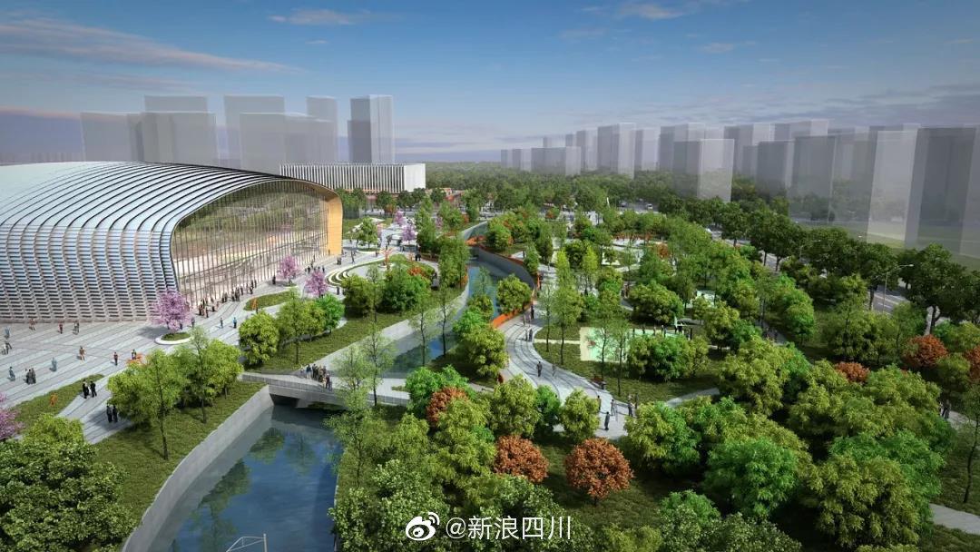 成都 新都香城体育中心竣工验收