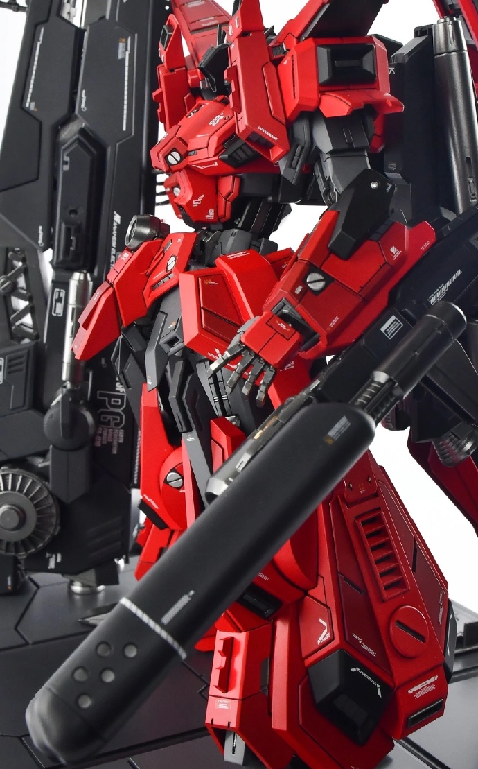 红蝎配色mg比例fazz高达模型