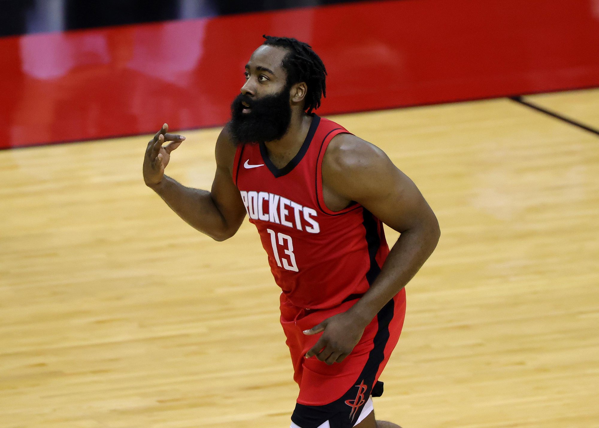 要走的节奏?哈登连续4场没超过20分,上一次还是在雷霆!|哈登|火箭|湖