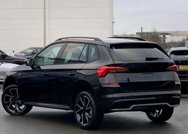 新款斯柯达柯米克"黑武士"现身,新增分体大灯,运动感十足