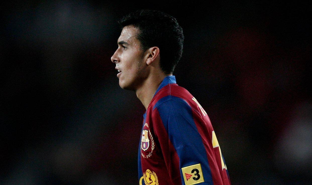 13年前的这一天,佩德罗首次在巴萨亮相,他没有制造太多噪音