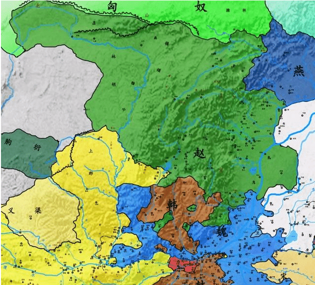 赵国历史上曾两次迁都但迁都时秦国并未崛起