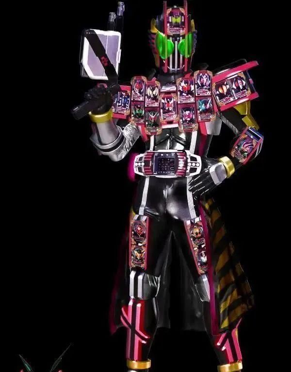 假面骑士decade神主牌强化形态形象猜测真就贴20张卡片吗