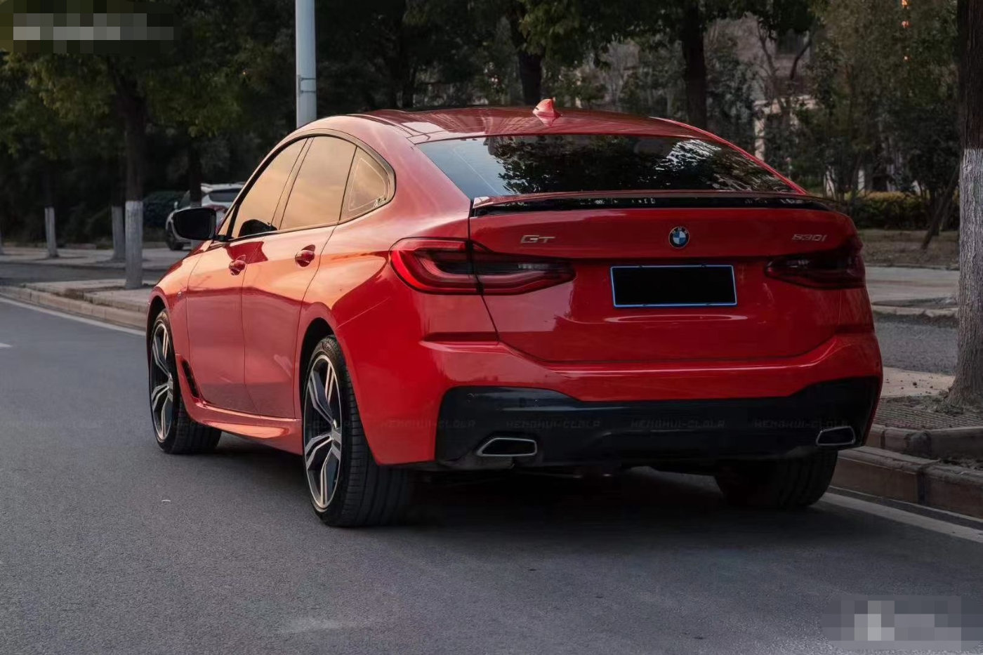 宝马630igt改色多伦多红世界第二红真的名不虚传