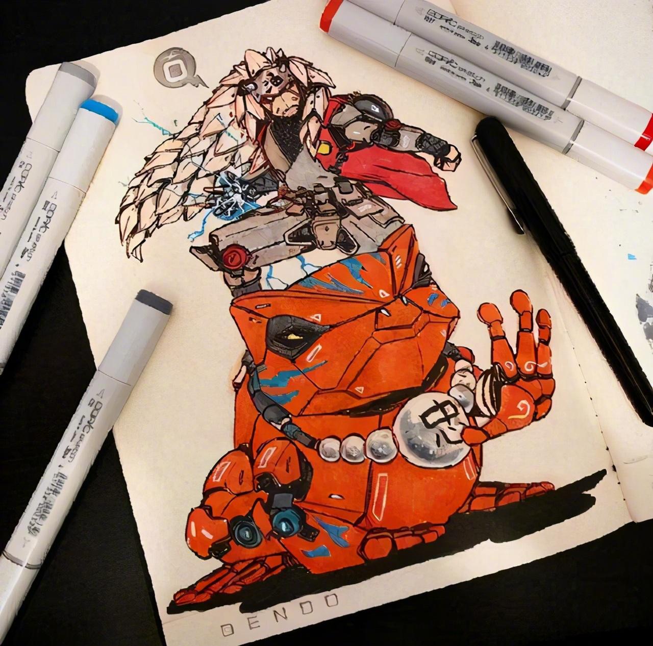 鸣人化身机械人,自来也把我看感动了|火影忍者|鸣人|自来也_新浪新闻