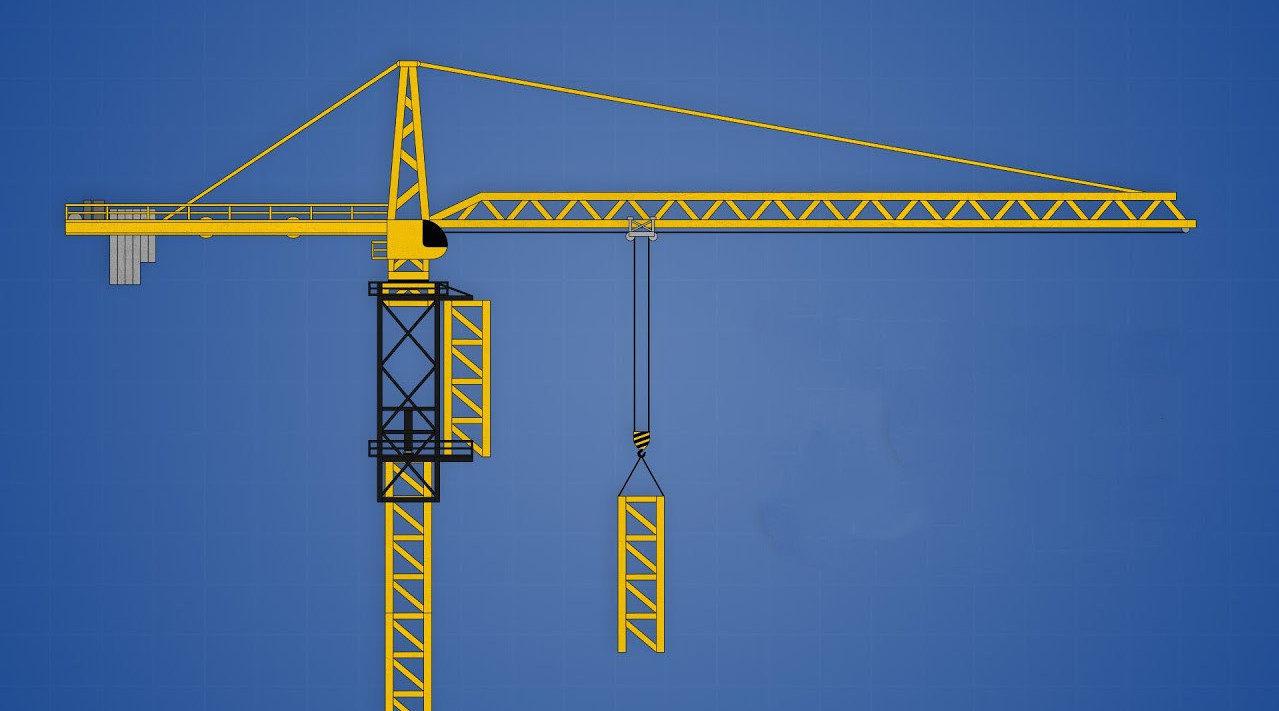 建造高楼用的百米塔吊,在高空如何运作?看完视频解开多年疑惑