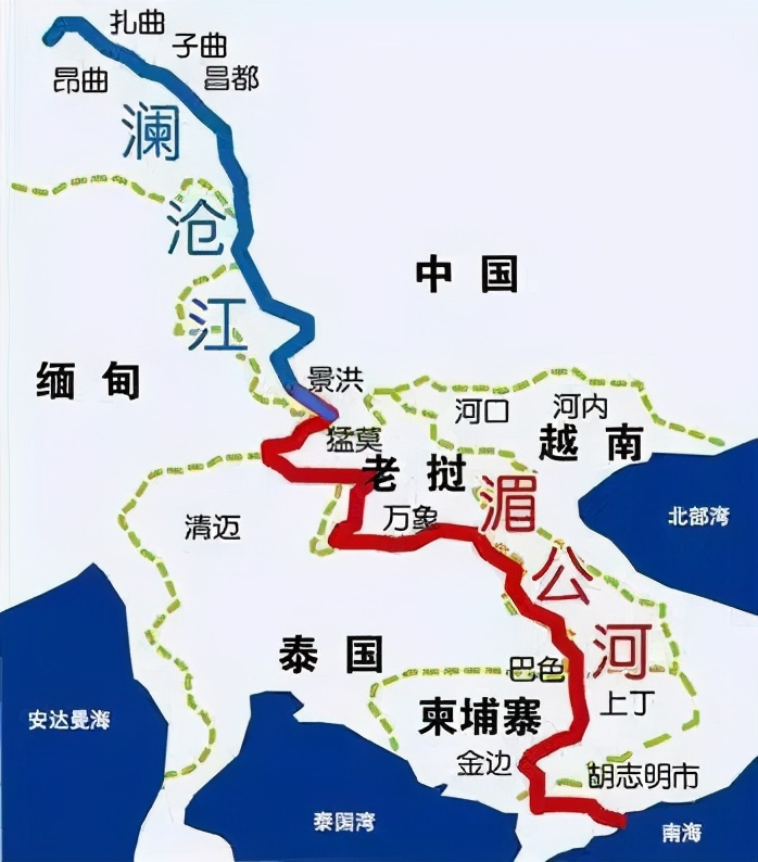 美卫星监测澜沧江上11座大坝我国该如何调控湄公河国际水资源