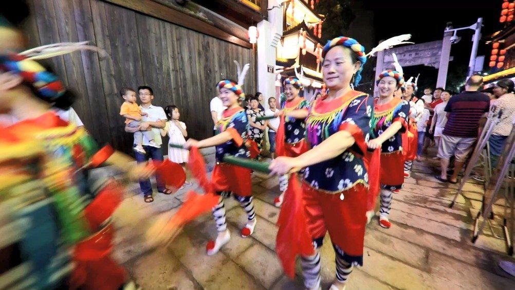 花梆舞的花梆最早俗称竹梆，历史源远流长……_新浪新闻