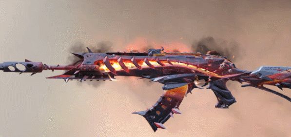 使命召唤手游新特效枪ak117火龙咆哮上线有点像ak黑武士