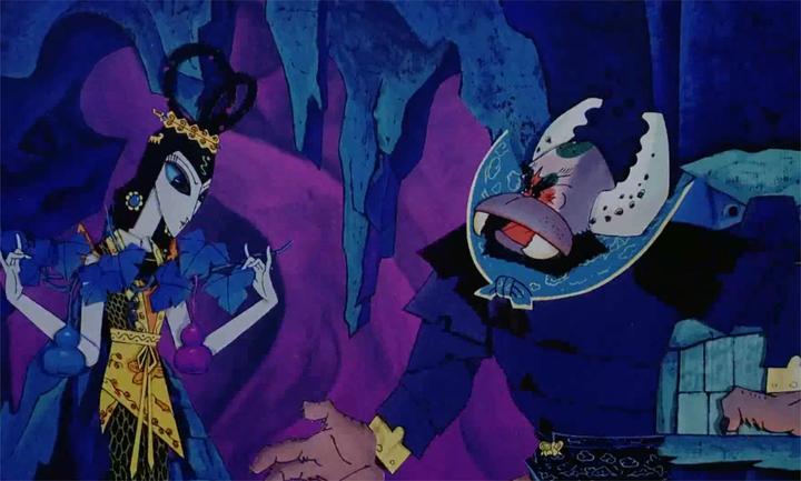 葫芦兄弟:蛇精这个坏蛋,把葫芦娃偷回来了,要当儿子养呢