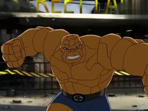 绿巨人与石头人对打,两个力大无比的战士谁能打赢