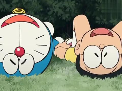 哆啦a梦:苏菲亚揪着哆啦a梦,还以为是河豚,大熊听了直笑!