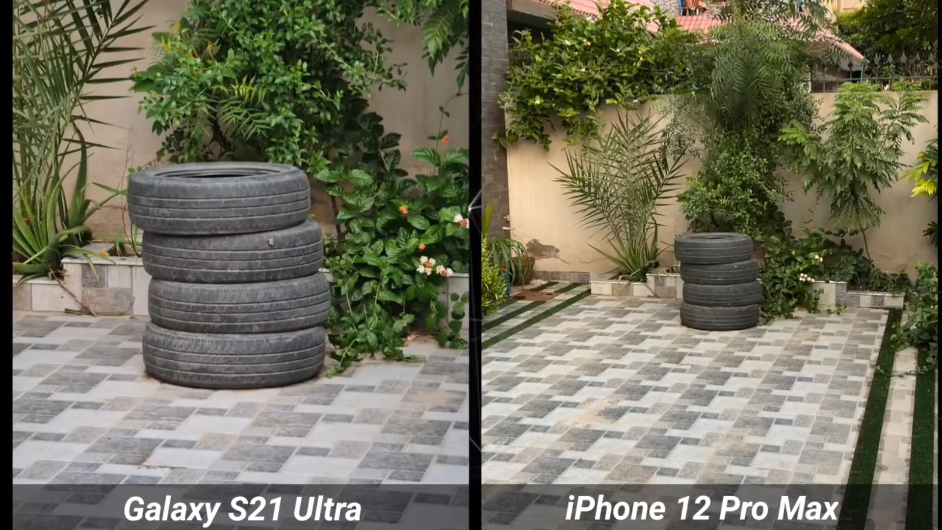 三星s21ultra和iphone12promax拍照对比都是万元机效果差多少