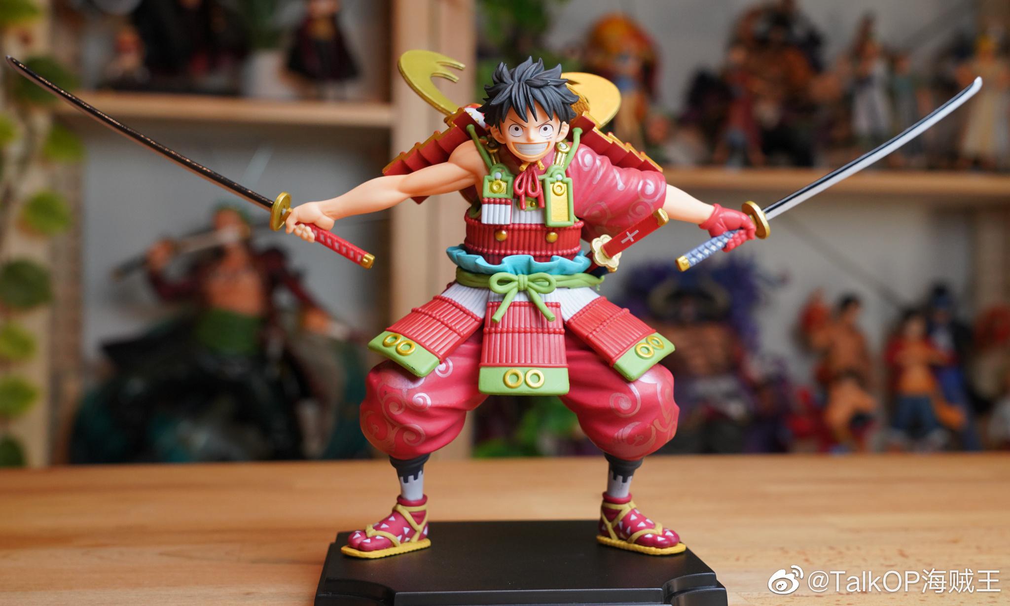 一番赏海贼王和之国篇第二幕路飞索隆手办又更新了几张高清图