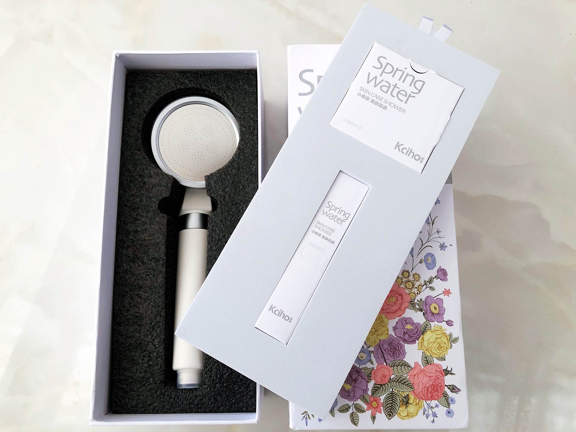 时禾小森泉美肤花洒开箱体验__财经头条
