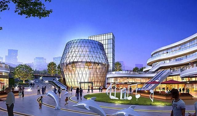 文化典故与现代建筑元素融合南充凯旋天地打造高颜值商业中心