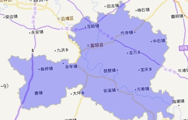 除了代寺以外,还有另外四个大镇,也有一定规模|富顺|赵化|县城_新浪