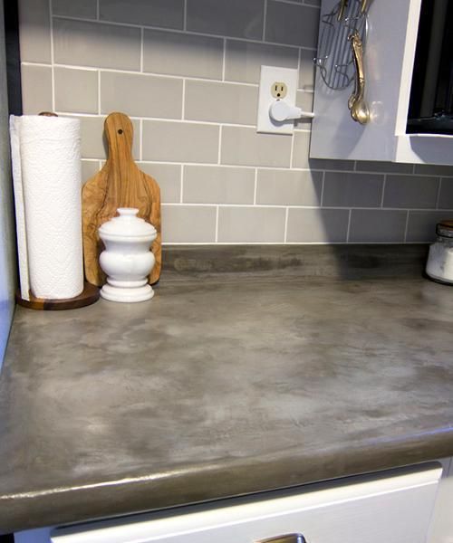 厨房台面选错颜色,看着就丑,不砸不拆,用水泥翻新,意料外好看