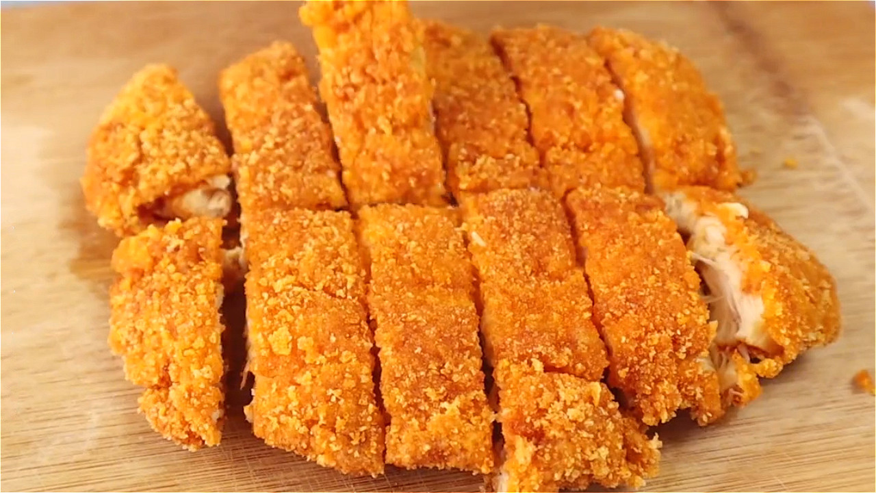 家常版酥炸鸡排教程在家自己做外酥里嫩比外面买的还好吃