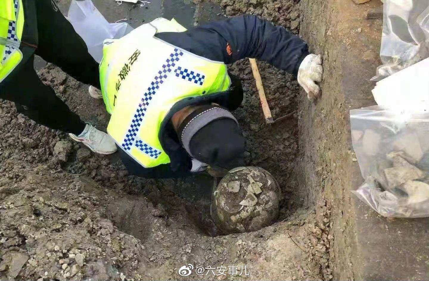 六安 六安一工地发现古墓:目前已完成发掘!|文物_新浪新闻