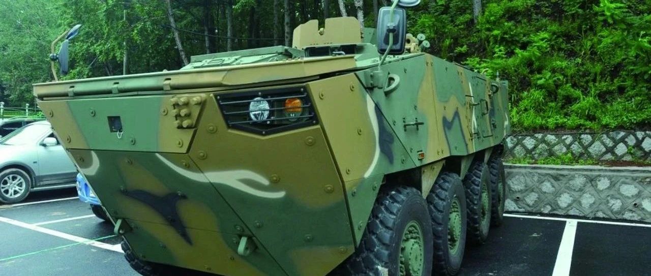 韩国k806和k808"勇"式轮式装甲车(下)