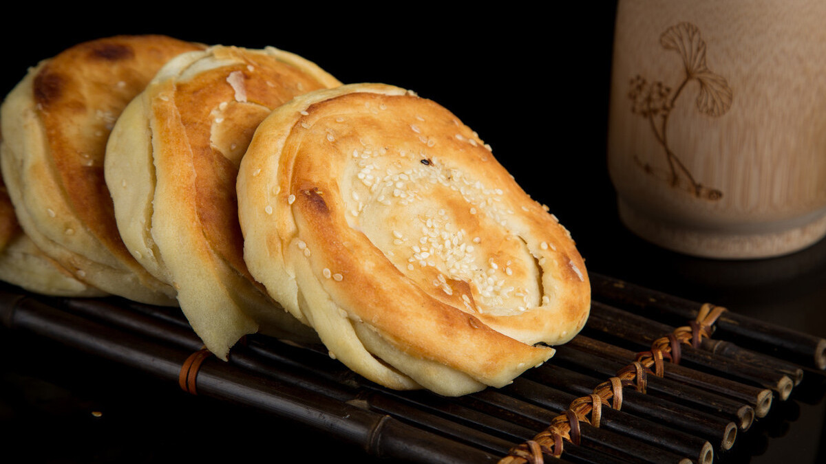 杭式酥油饼,好吃有秘诀,牢记2个技巧,层层美味,咬一口满嘴香|酥油|美